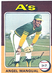 1975 Topps Baseball Cards      452     Angel Mangual